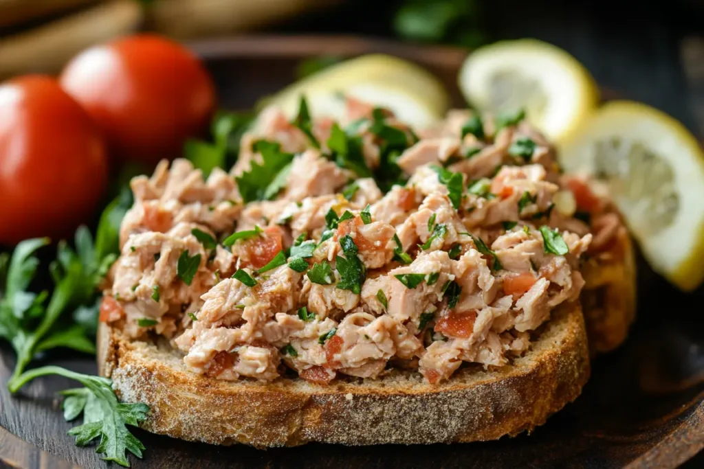 A variety of delicious canned tuna recipes on a table.