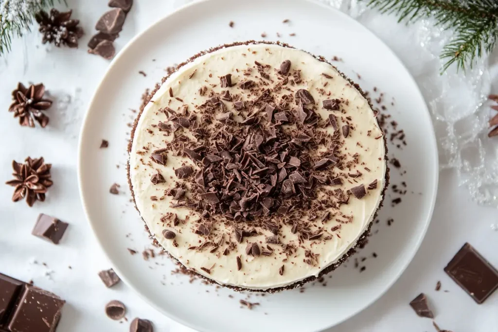 Ho Ho Cake displayed on a plate.
