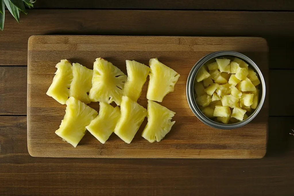 Delicious Substitute Fresh Pineapple