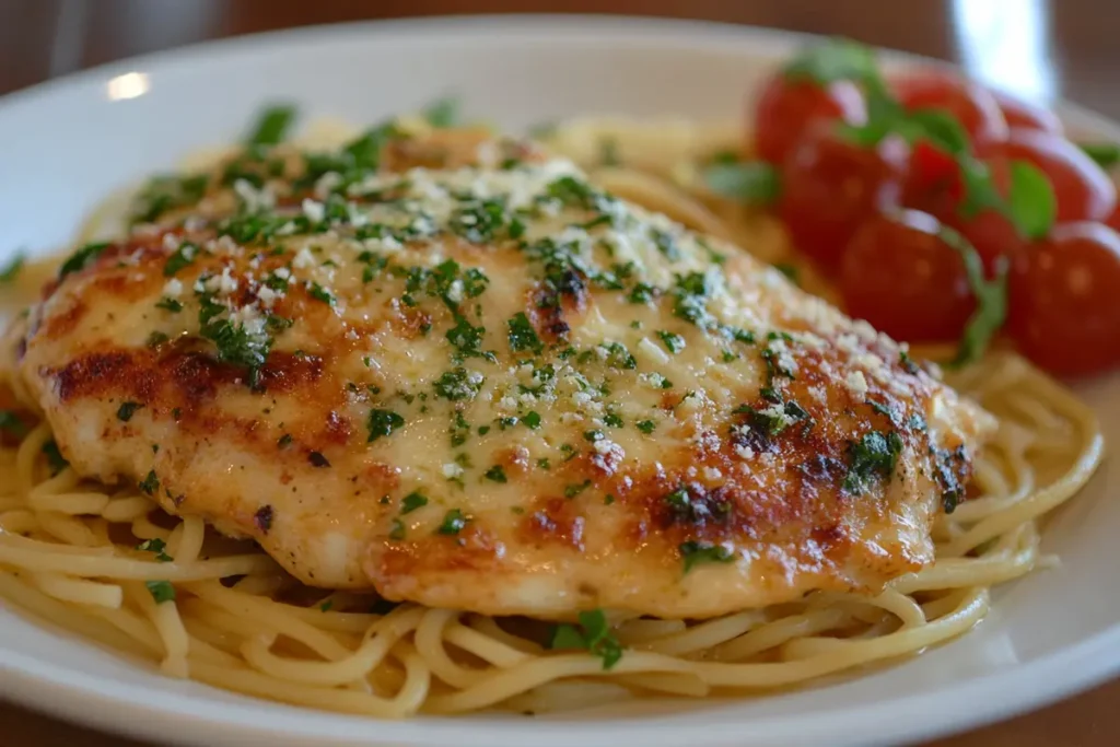 Delicious garlic parmesan chicken recipe