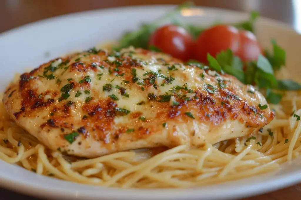 Delicious garlic parmesan chicken recipe