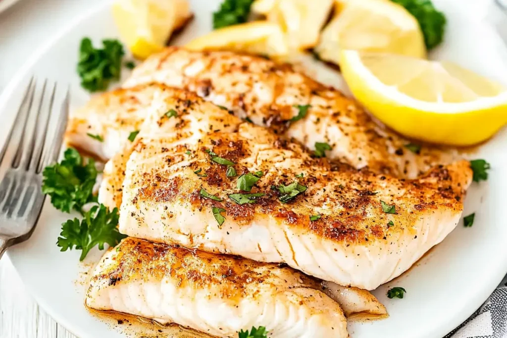 Baked simple fish recipes with lemon