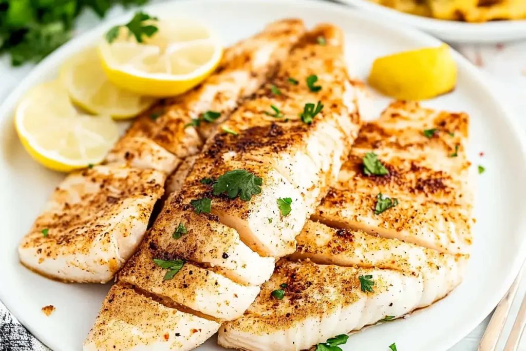 Baked simple fish recipes with lemon