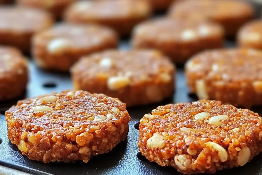 Delicious southern salmon patties on a plate