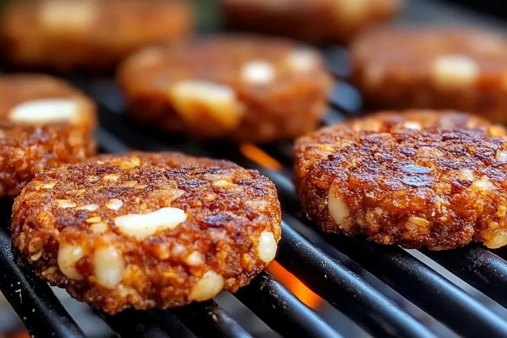 Delicious southern salmon patties on a plate