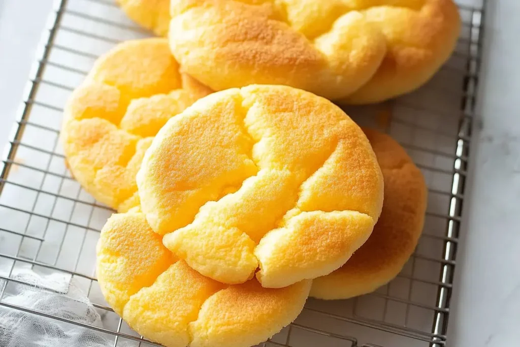 Cloud bread is a light and fluffy alternative to traditional bread