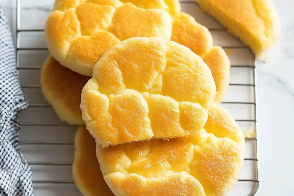 Cloud bread is a light and fluffy alternative to traditional bread